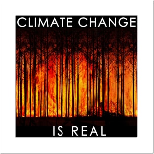 Climate Change is Real #1 Posters and Art